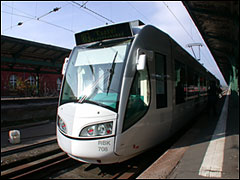 Regio Citadis på Kassel banegård i Tyskland
foto: Helge Bay
