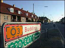 Ring 3, Buddingevej i Lyngby