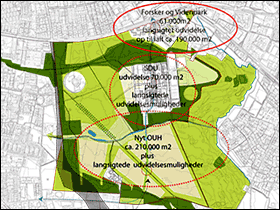 Udviklingsområdet i det sydlige Odense.